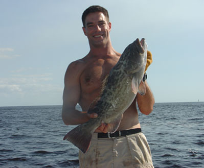 When the weather cools, grouper move inshore and provide great fishing for anglers with smaller boats 